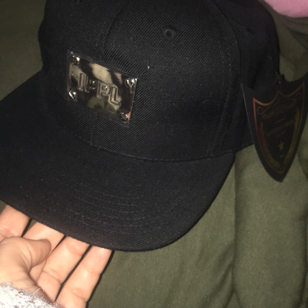 IPPL Snakeskin brim snapback NWT